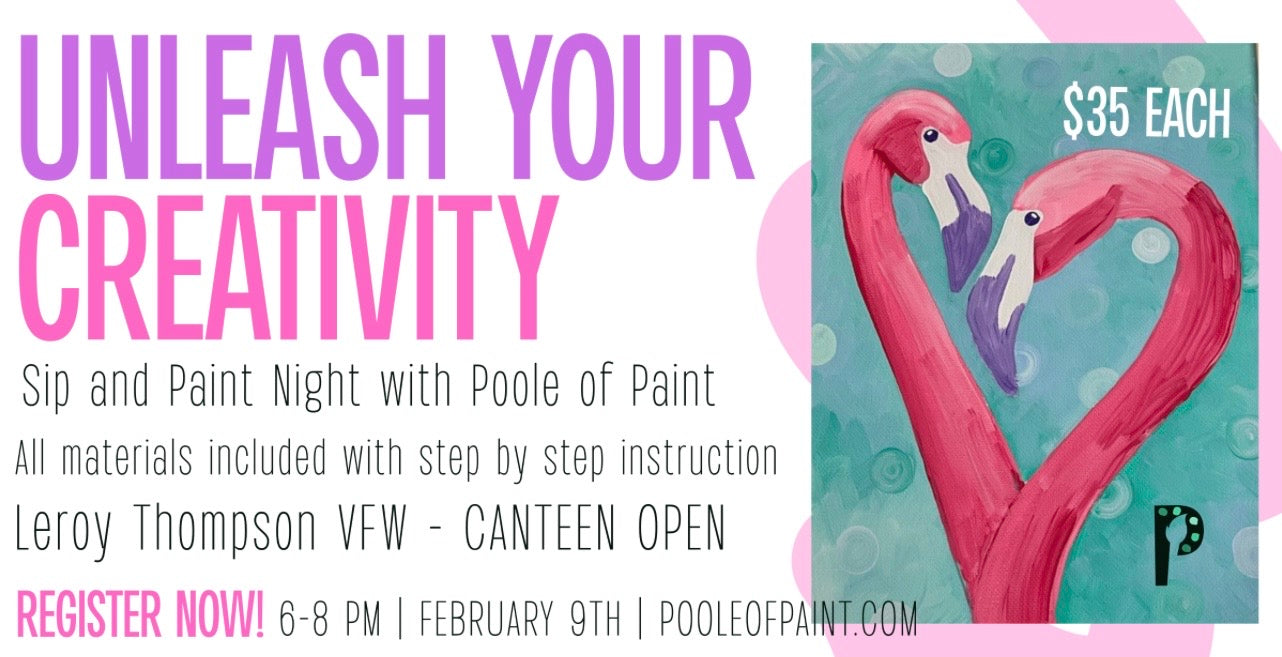 Sip and Paint Night Leroy VFW