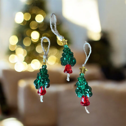 Beaded Christmas Tree Ornament