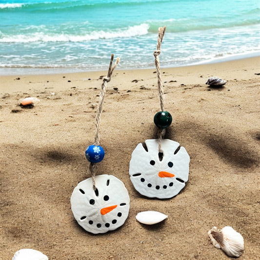 Hand Painted Sanddollar Ornament